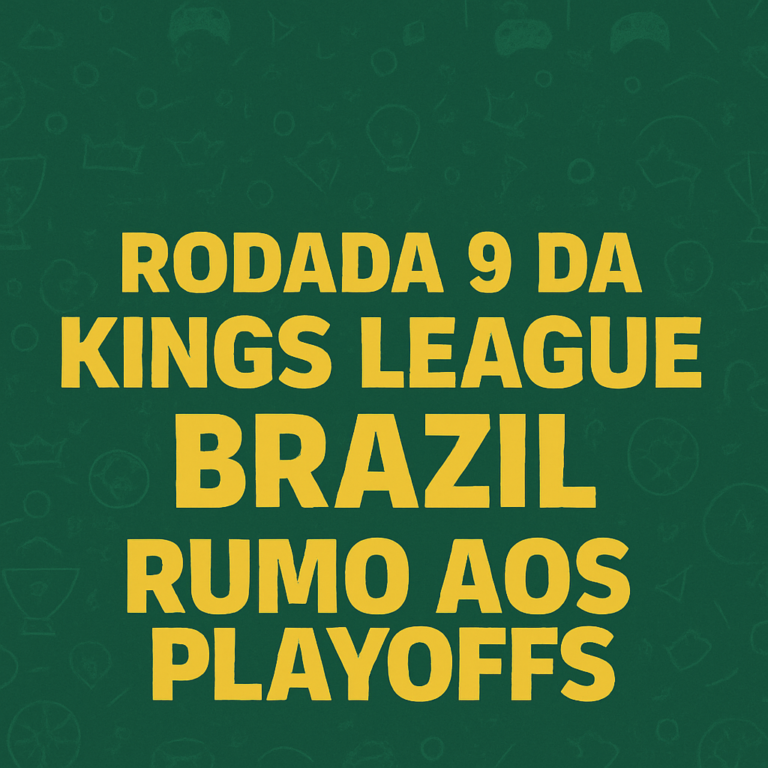 Leia mais sobre o artigo Rodada 9 da Kings League Brazil: Emoções à Flor da Pele e Disputa Acirrada por Vaga nos Playoffs!