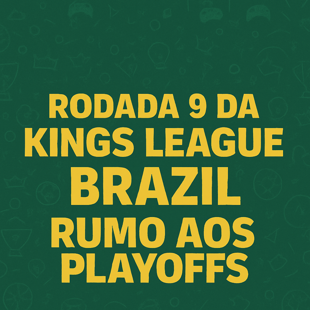 Leia mais sobre o artigo Rodada 9 da Kings League Brazil: Emoções à Flor da Pele e Disputa Acirrada por Vaga nos Playoffs!